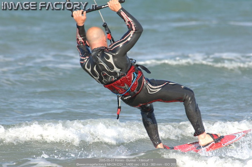 2005-05-07 Rimini - Bunker - Kitesurf 11